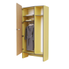 Шкаф для верхней одежды персонала во входную группу из коллекции мебели «НЕГА» (желтый) - «globural.ru» - Киров
