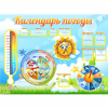 Стенд "Календарь погоды" 1х0,74 - «globural.ru» - Киров