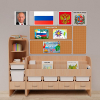 Уголок патриотического воспитания для дошкольников "Россия" Стандартный - «globural.ru» - Киров