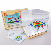 Игровой набор Фребеля "Мозаика геометрическая 3D" - «globural.ru» - Киров