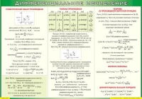 Таблица Дифференциальное исчисление 1000*1400 винил - «globural.ru» - Киров