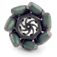 Технологичное колесо Mecanum 4" Mecanum Wheel 4" для конструктора VEX (4 штуки в упаковке) - «globural.ru» - Киров