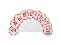 Касса-веер цифр от 0 до 20 - «globural.ru» - Киров