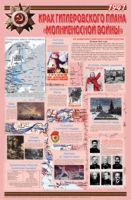 Плакат "Великая Отечественная война: Крах гитлеровского плана «молниеносной войны»" - «globural.ru» - Киров