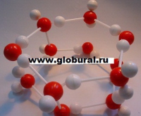 Модель "Кристаллическая решетка льда" (демонстрационная) - «globural.ru» - Киров