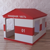 Детский игровой домик «Пожарная служба» - «globural.ru» - Киров