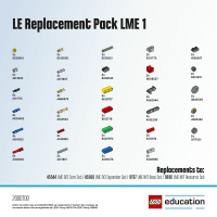 LE набор с запасными частями LME 1 - «globural.ru» - Киров