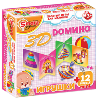 Комплект развивающих игр 3-5 лет. 3D домино (3-5 лет) - «globural.ru» - Киров