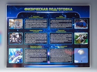 Стенд "Физическая подготовка" (вариант 2) - «globural.ru» - Киров