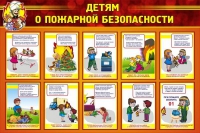 Стенд "Детям о пожарной безопасности" - «globural.ru» - Киров