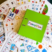 Альбом "Говоруша". Развивающие пособия на липучках  - «globural.ru» - Киров