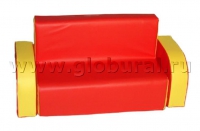Диван с подлокотниками 120*45*55/30см (ВИК) - «globural.ru» - Киров