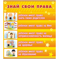 Стенд "Знай свои права" - «globural.ru» - Киров
