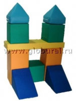 Мягкий модуль-конструктор "Городок" 1 (ВИК) - «globural.ru» - Киров