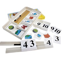 Счетная лесенка (ламинированная, с магнит. креплением) - «globural.ru» - Киров