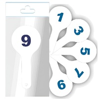 Касса-веер цифр от 0 до 9 - «globural.ru» - Киров