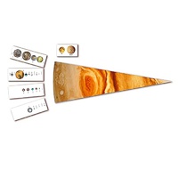 Модель-аппликация "Сравнительные размеры Солнца, планет и их спутников" - «globural.ru» - Киров