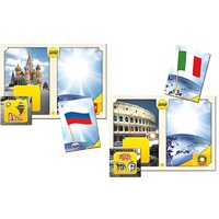 Настольно-печатная игра "Флаги стран мира 1. Европа" - «globural.ru» - Киров