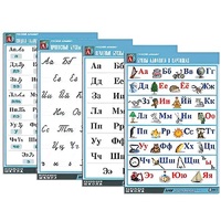 Комплект таблиц "Русский алфавит" - «globural.ru» - Киров