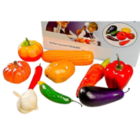 Набор муляжей овощей 10 штук - «globural.ru» - Киров