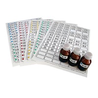 Набор этикеток самоклеющихся (лабораторный) - «globural.ru» - Киров