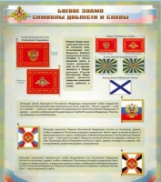 Стенд "Боевое знамя. Символы доблести и славы" - «globural.ru» - Киров