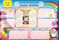 Стенд-уголок "Информация. Наша жизнь" - «globural.ru» - Киров