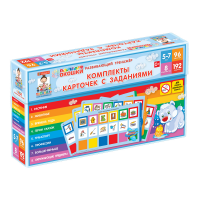 Развивающий тренажёр "Разноцветные окошки" 5-7 лет. Дополнительный набор карточек к базовому комплекту - «globural.ru» - Киров