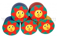Пуфик «Солнышко» d=40*20см (ВИК) - «globural.ru» - Киров
