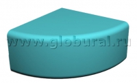 Угловой пуфик 60*60*32см (ВИК) - «globural.ru» - Киров