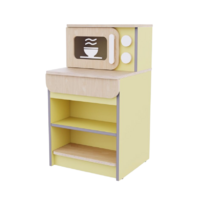 Модуль с микроволновкой из коллекции «НЕГА» (желтый) - «globural.ru» - Киров