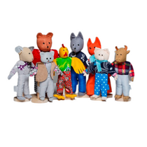 Набор шагающих кукол к сказке "Зимовье" - «globural.ru» - Киров
