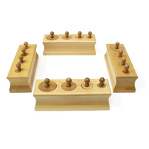 Блоки с цилиндрами-вкладышами для малышей - 4 штуки - «globural.ru» - Киров