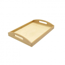 Средний поднос с фигурной ручкой. - «globural.ru» - Киров