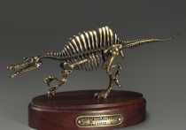 Модель скелета динозавра Spinosaurus - «globural.ru» - Киров