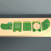 Бизиборд "Крокодил Гена" - «globural.ru» - Киров