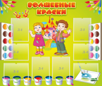 Стенд "Волшебные краски" - «globural.ru» - Киров