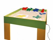 Электрифицированный световой стол "Песочница" с комплектом шаблонов для рисования - «globural.ru» - Киров