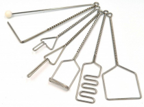 Комплект "Постановочные зонды с витыми ручками шариковый зонд на тонкой ручке" (7 штук) - «globural.ru» - Киров