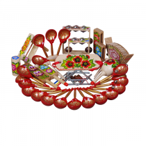 Набор шумовых инструментов (в том числе: треугольник, набор колокольчиков) - «globural.ru» - Киров