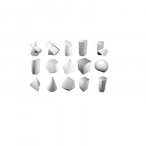 Комплект гипсовых моделей геометрических тел  - «globural.ru» - Киров