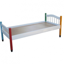 Кровать детская "Карандаш" 1400х600х600 ЛДСП настил ДВП  - «globural.ru» - Киров