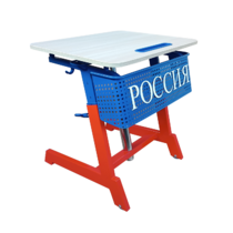 Стол ученический одноместный "Патриот-1п" на газовом лифте (р.гр. № 3-7 и наклоном столешницы ) - «globural.ru» - Киров