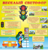 Стенд "Веселый светофор" - «globural.ru» - Киров