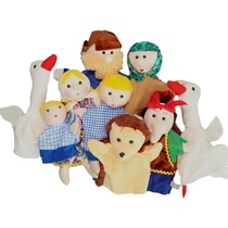 Набор перчаточных кукол к сказке "Гуси-лебеди" - «globural.ru» - Киров