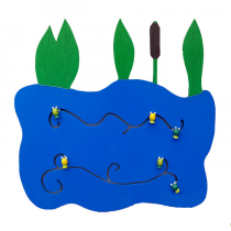 Декоративно-развивающая панель «Пруд» (вариант 1) - «globural.ru» - Киров