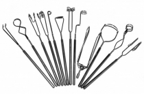 Комплект массажных логопедических зондов на толстых гладких ручках Новикова Е.В. (12 штук) - «globural.ru» - Киров