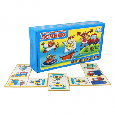 Домино "Едем, плывем, летим" - «globural.ru» - Киров