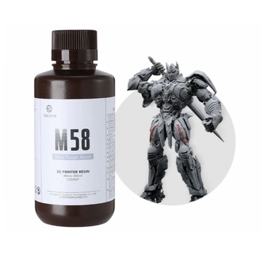 Фотополимерная смола Resione M58 Tough ABS прочная цвет серый - «globural.ru» - Киров