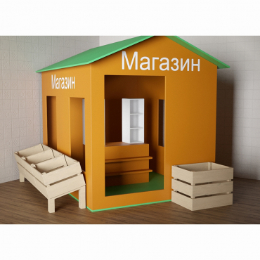 Игровой домик «Рынок» - «globural.ru» - Киров